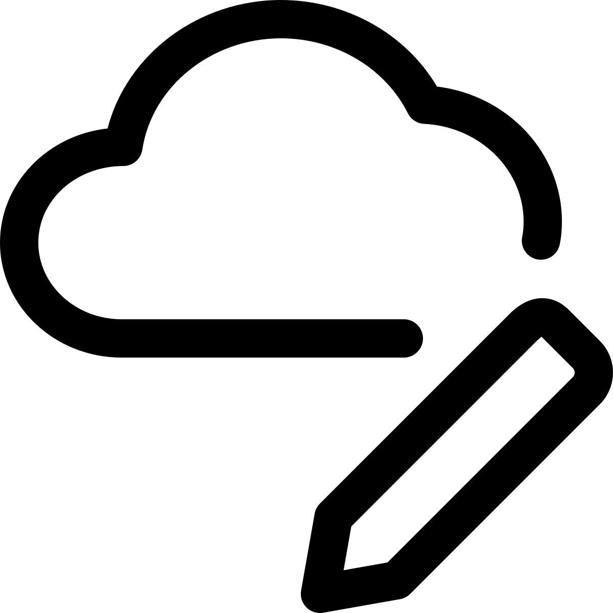 modifier le nuage icon