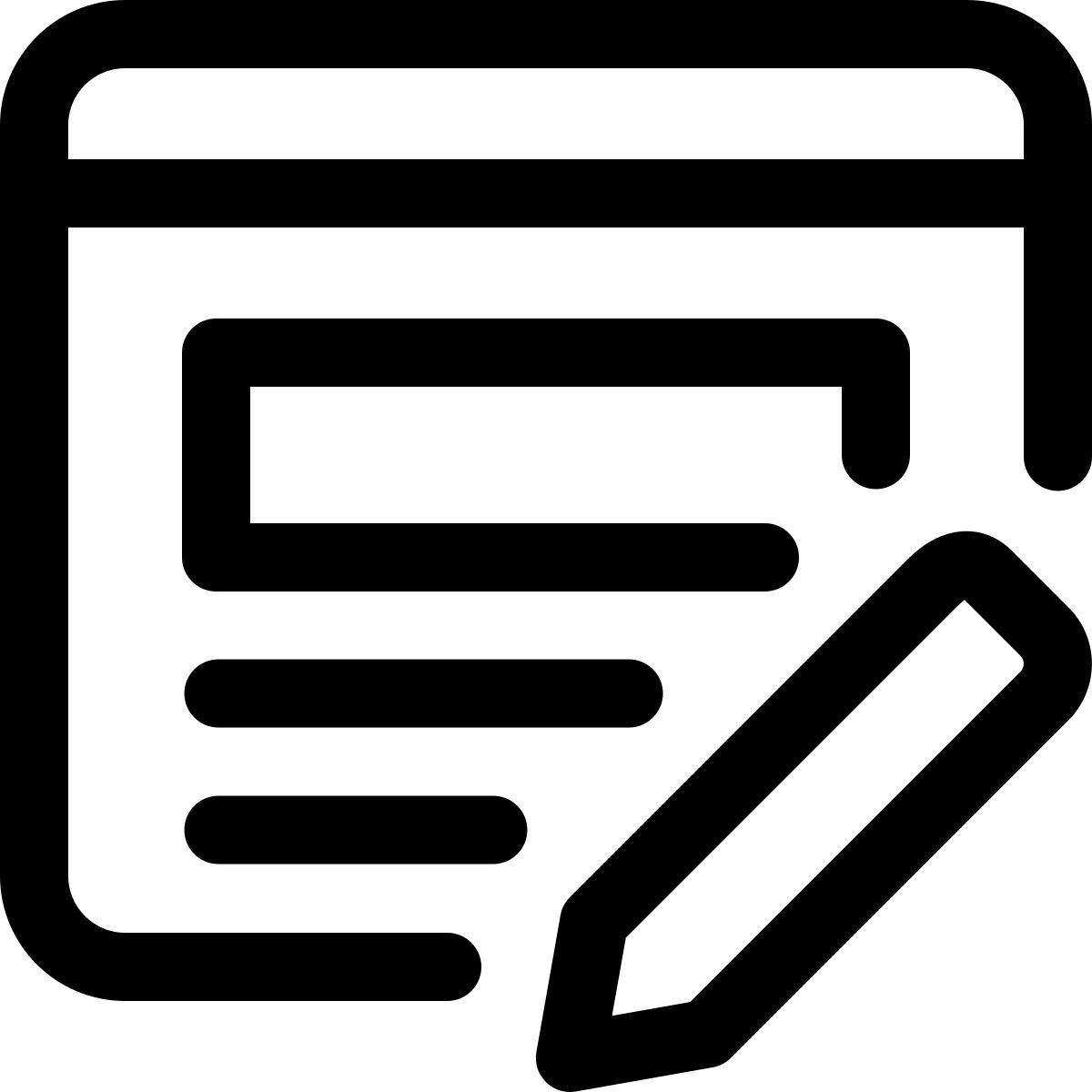 externe bearbeitung von inhalten mit tab und bleistift isoliert auf weißem hintergrund seo regular tal revivo icon