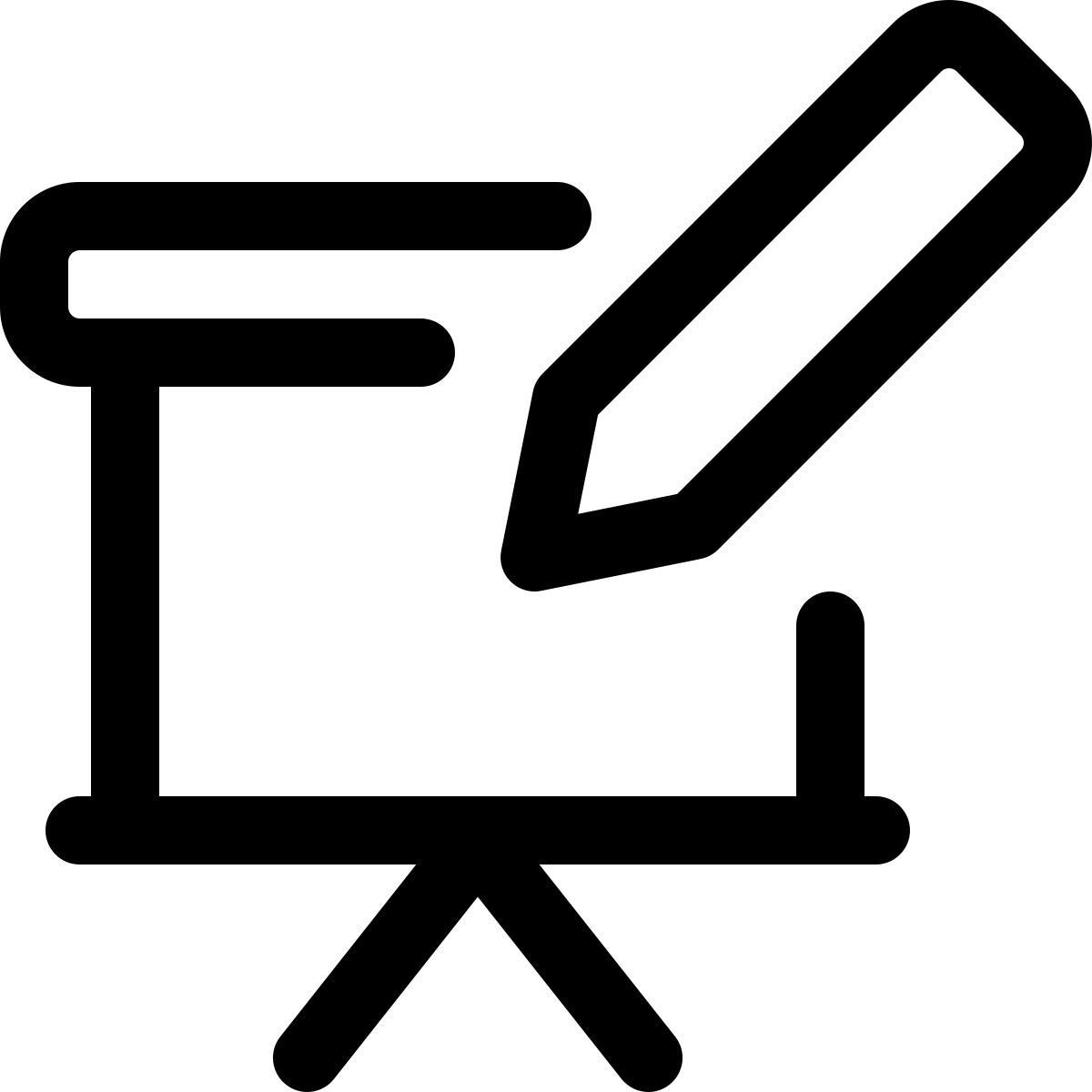 edit presentation icon
