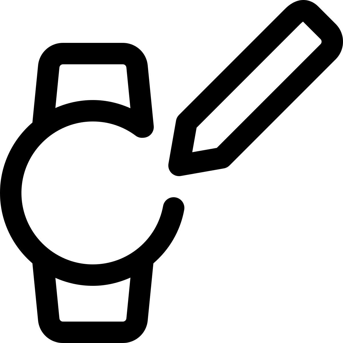 Editar la carátula del reloj inteligente icon