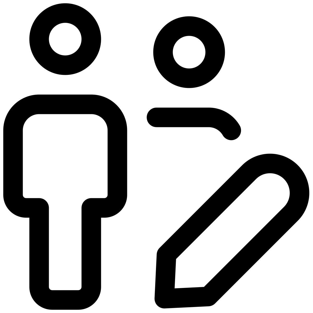 benutzerdaten bearbeiten icon