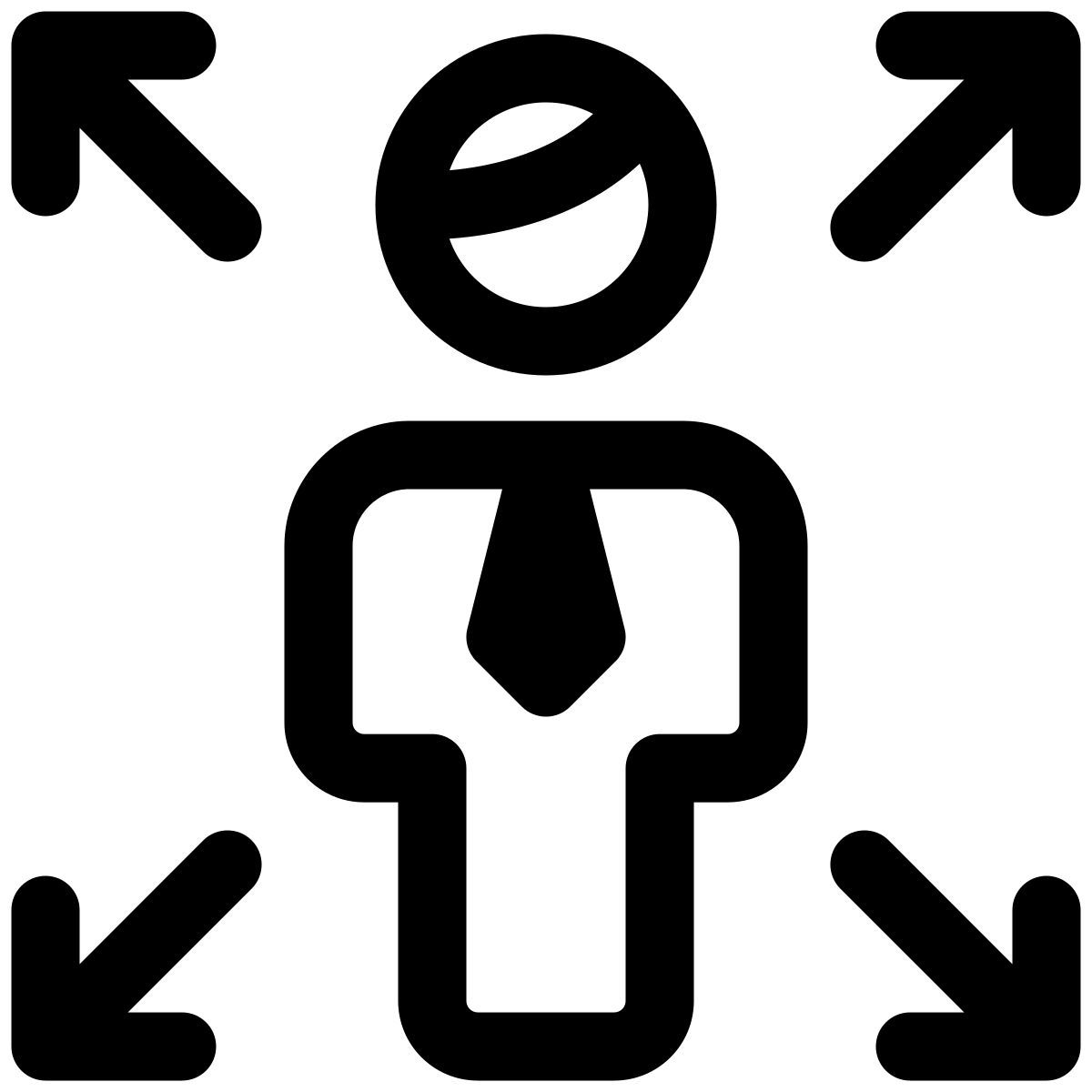 enlarge function of user handling computer layout icon