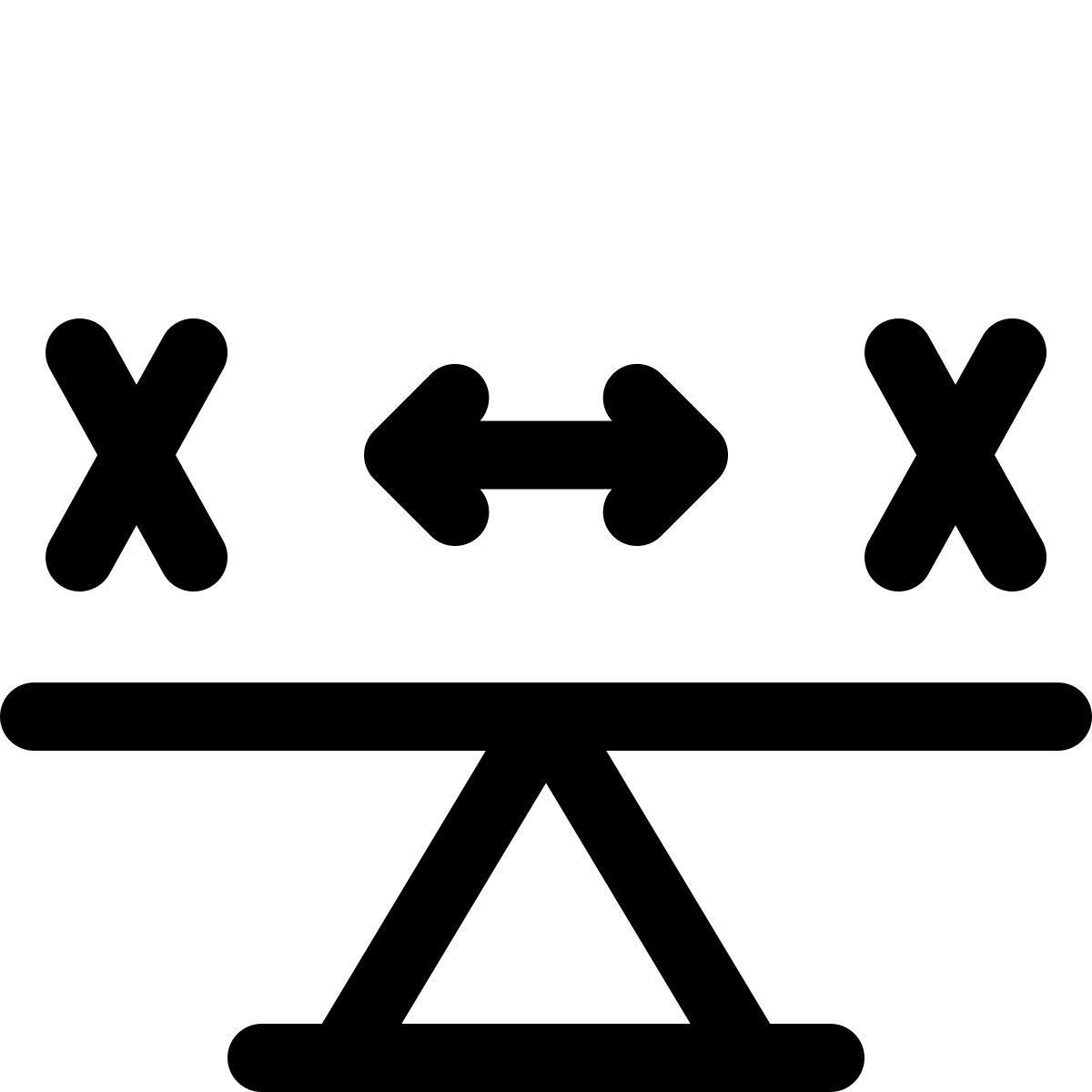 balanced seesaw icon