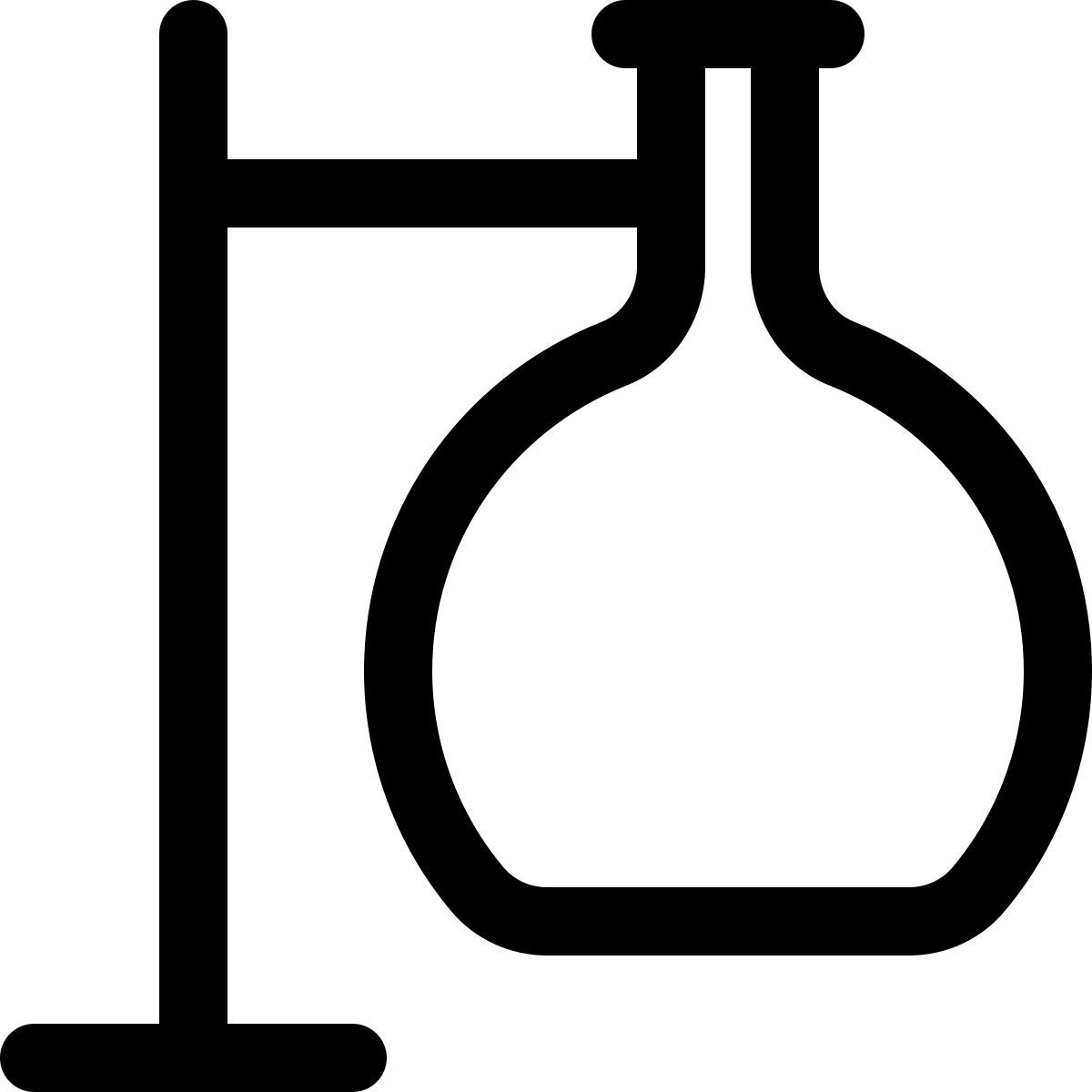 lab test setup icon