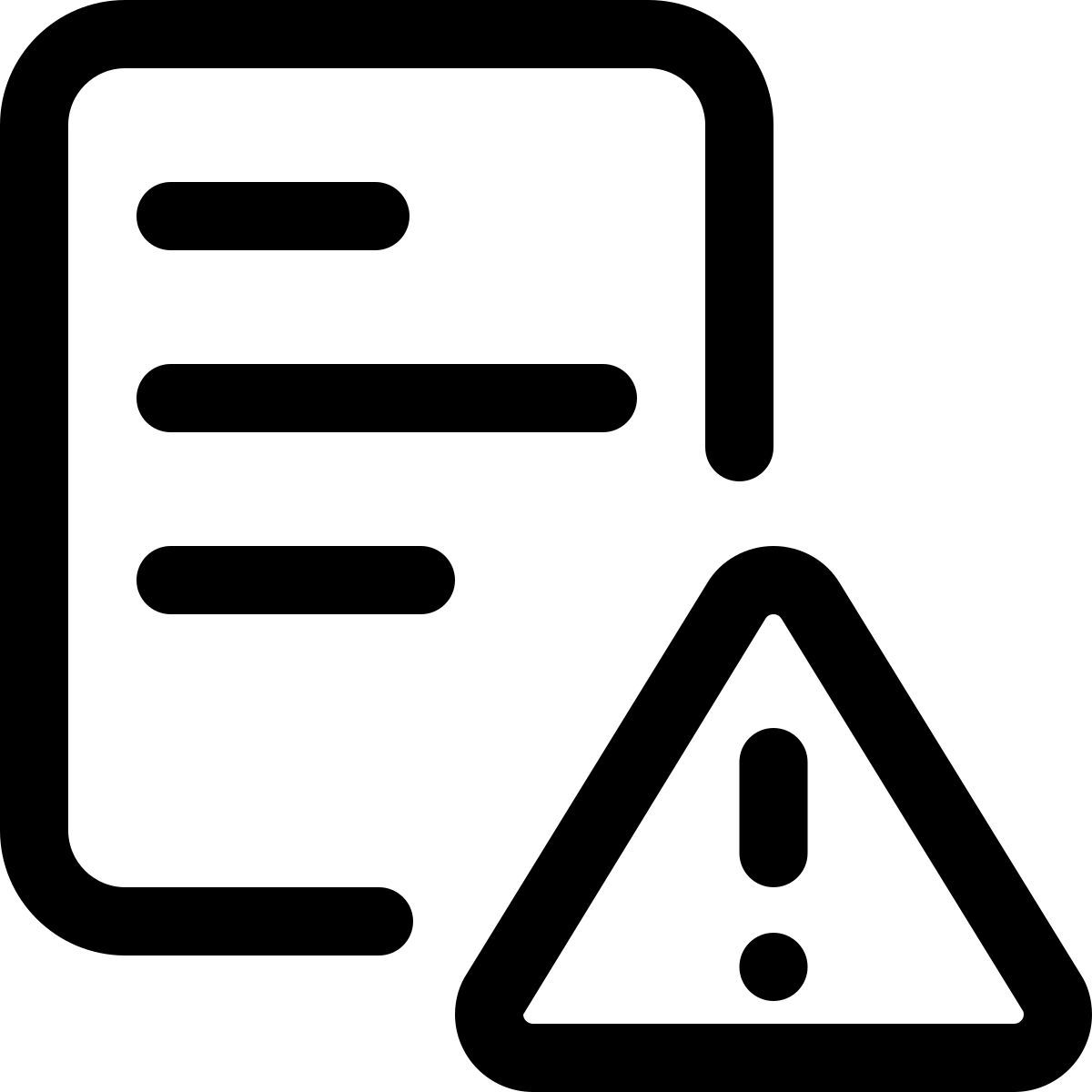 document error icon