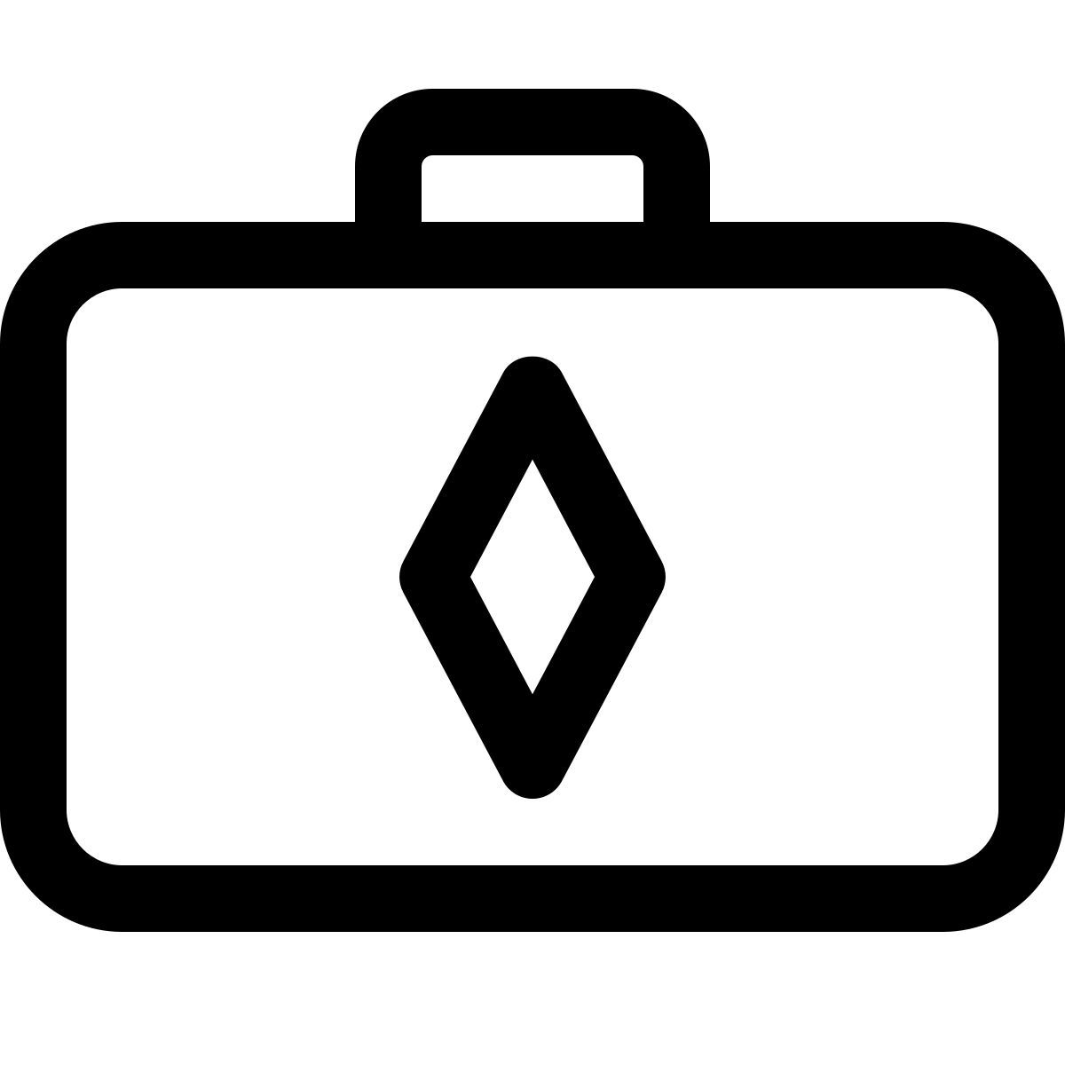 ethereum suitcase icon