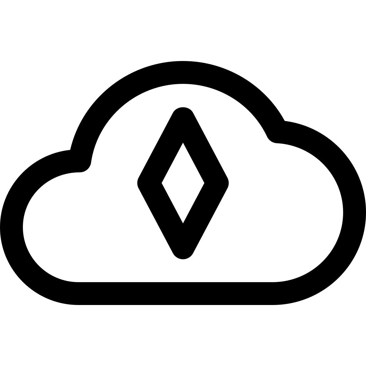 ethereum cloud icon