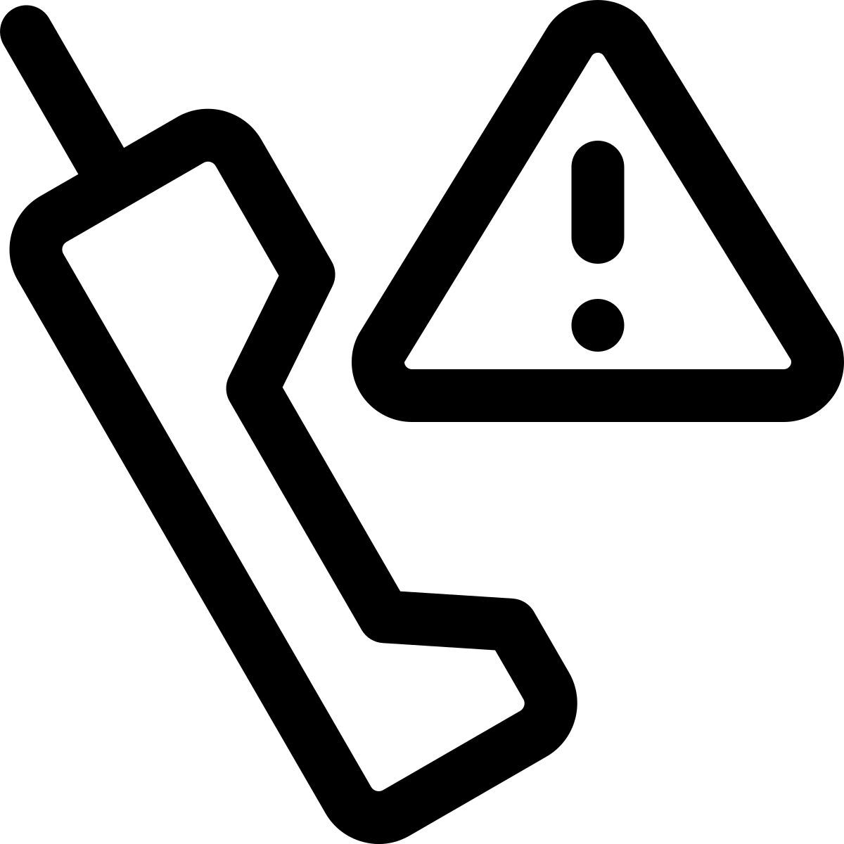 satellite phone alert icon