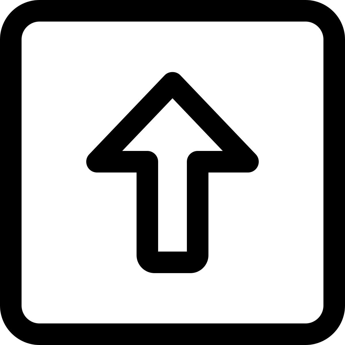 upload arrow icon