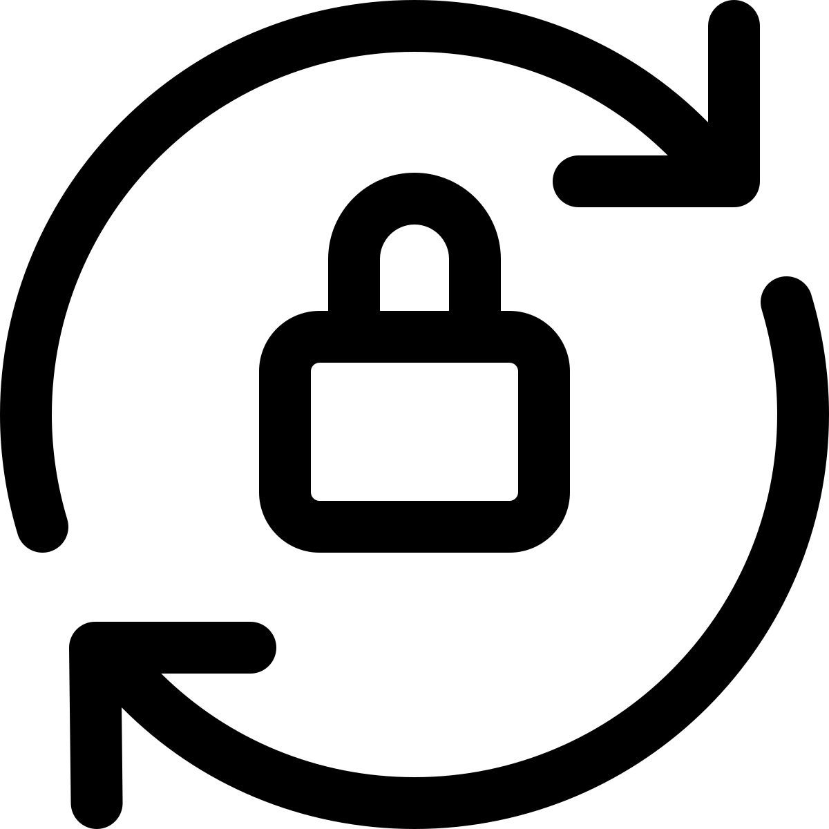 lock sync icon