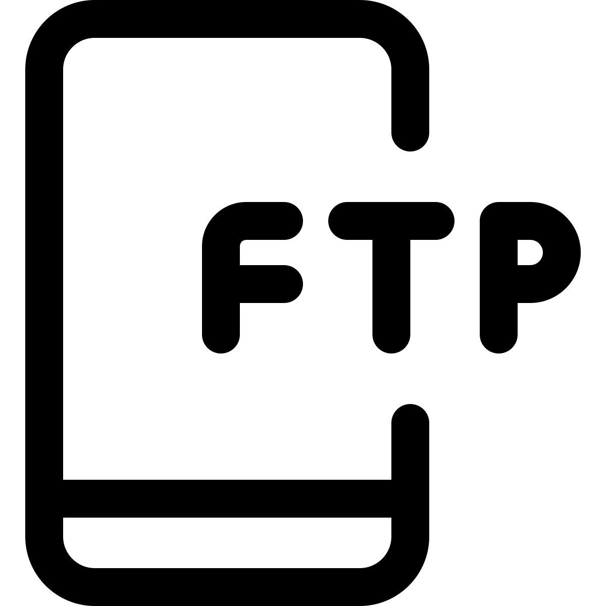 移动 ftp icon