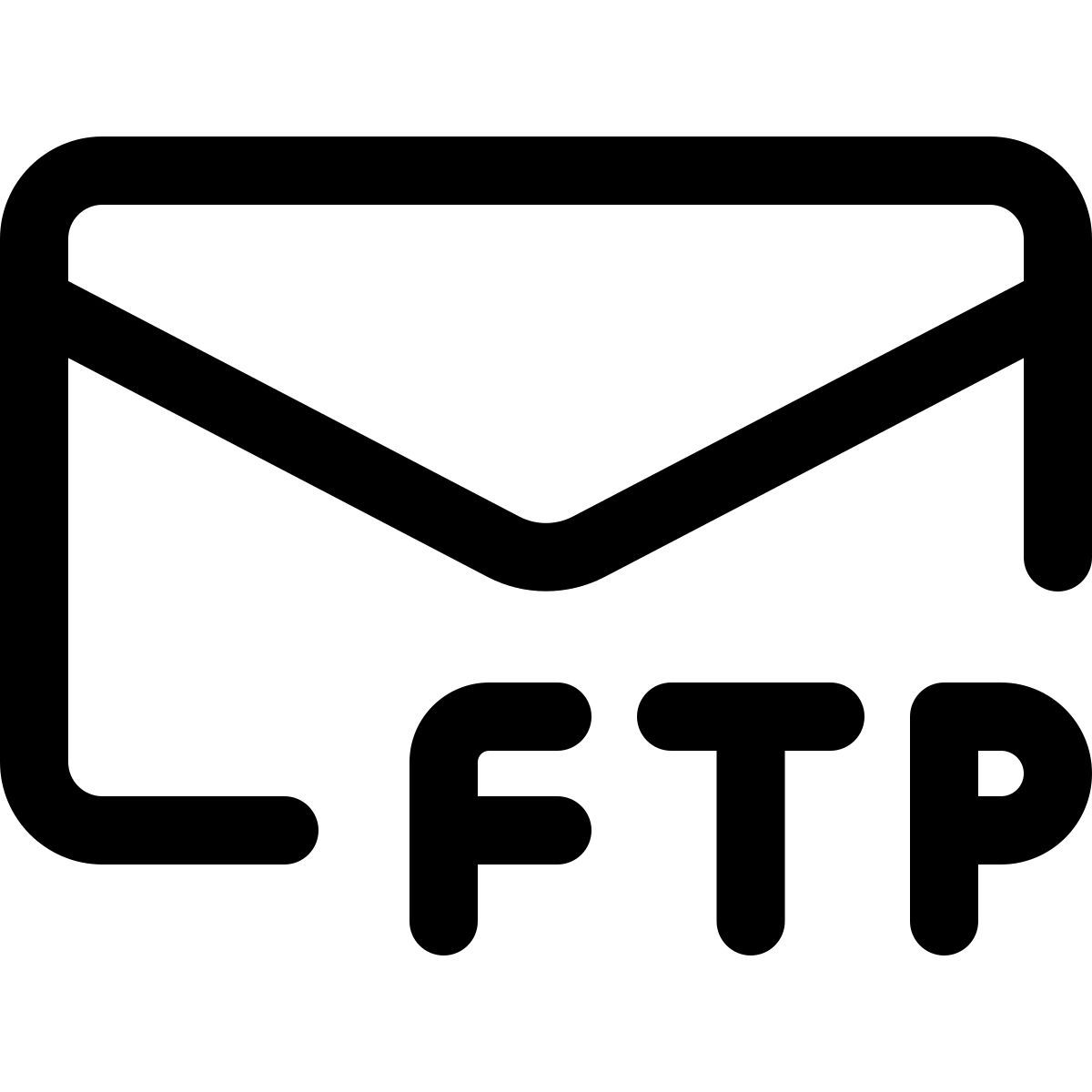 mail ftp icon