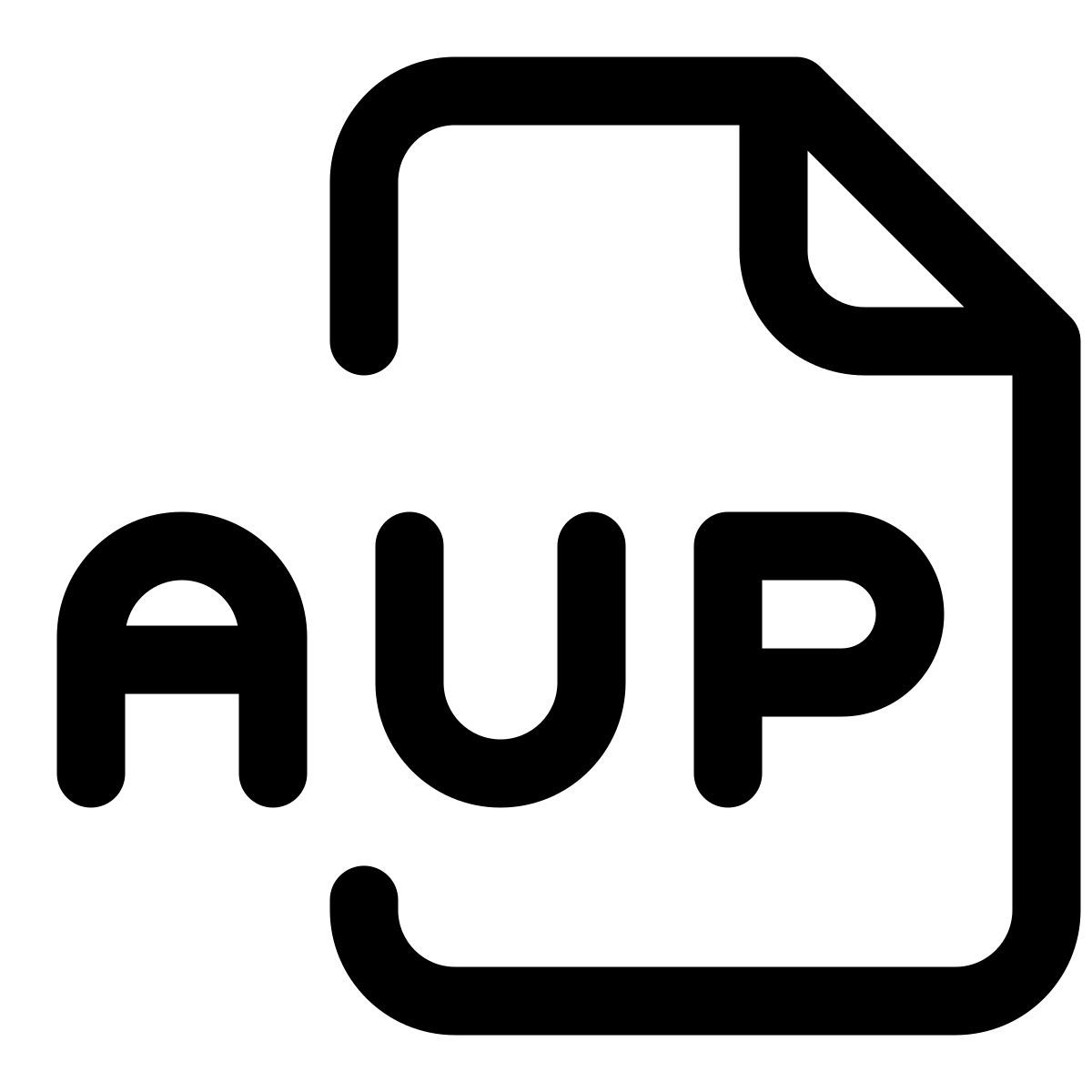 fichier aup icon