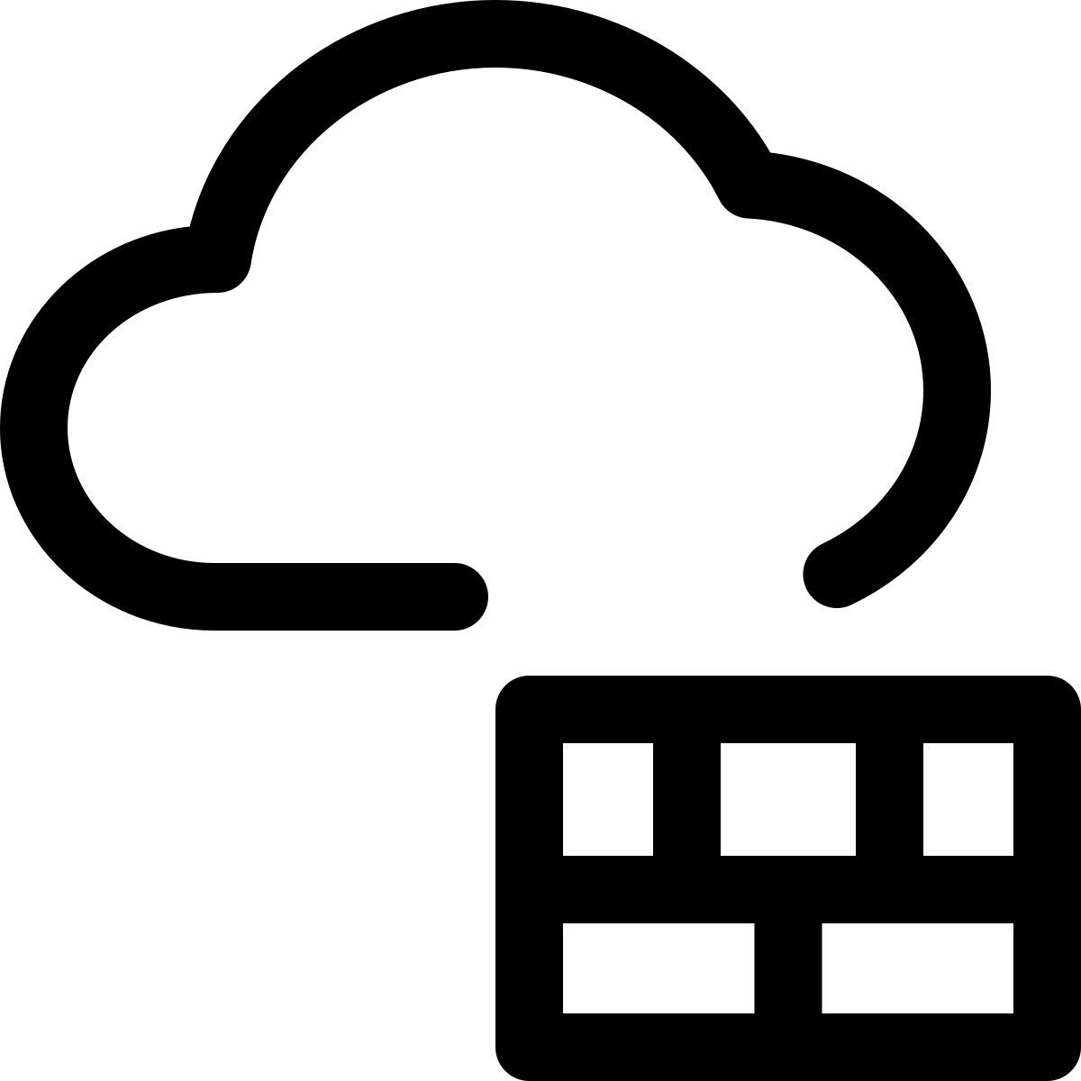 cortafuegos en la nube icon