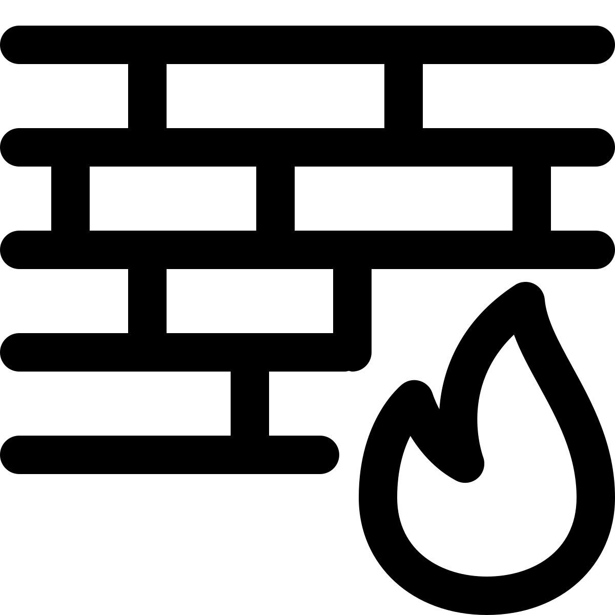 firewall security icon