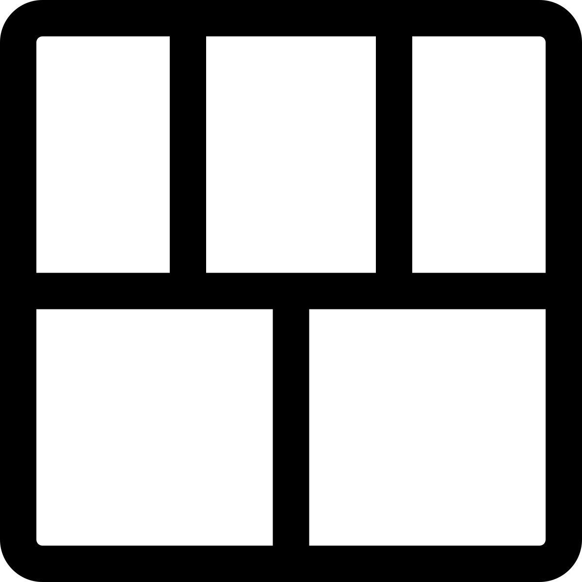 布局框架 icon