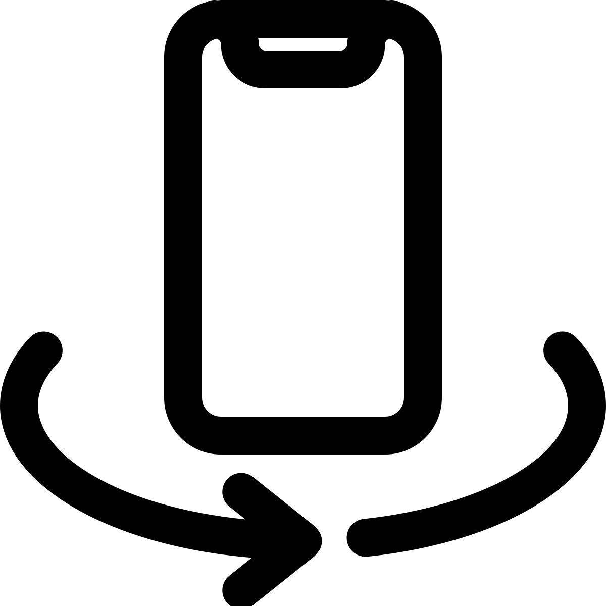 rotate smartphone icon