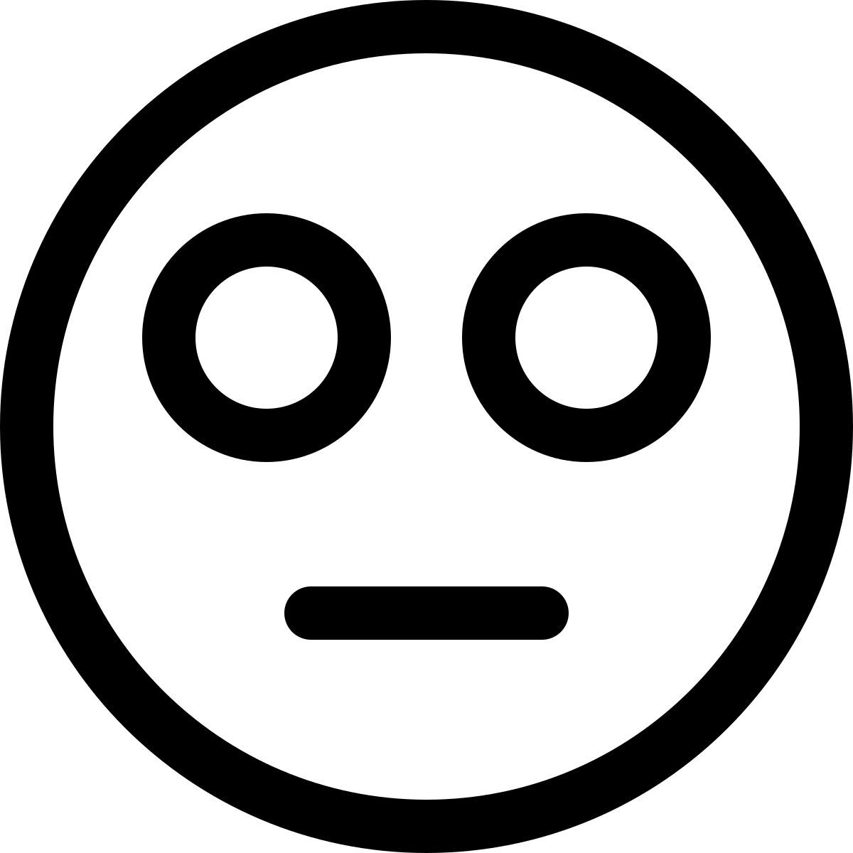 尴尬的表情符号 icon