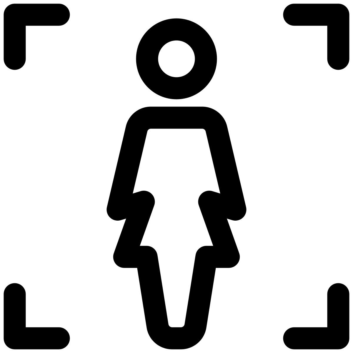 ritaglia l'immagine dell'utente icon