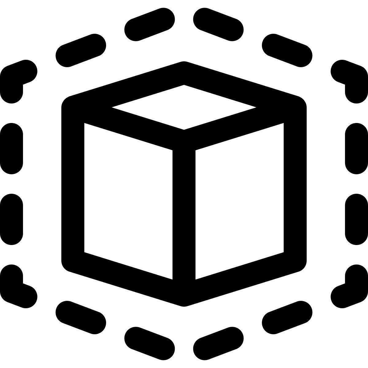 3d box model icon