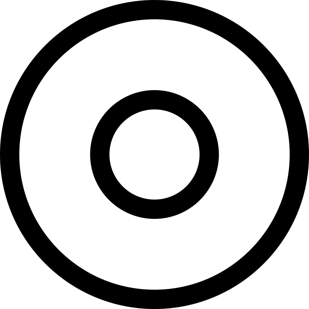 símbolo de grabación icon