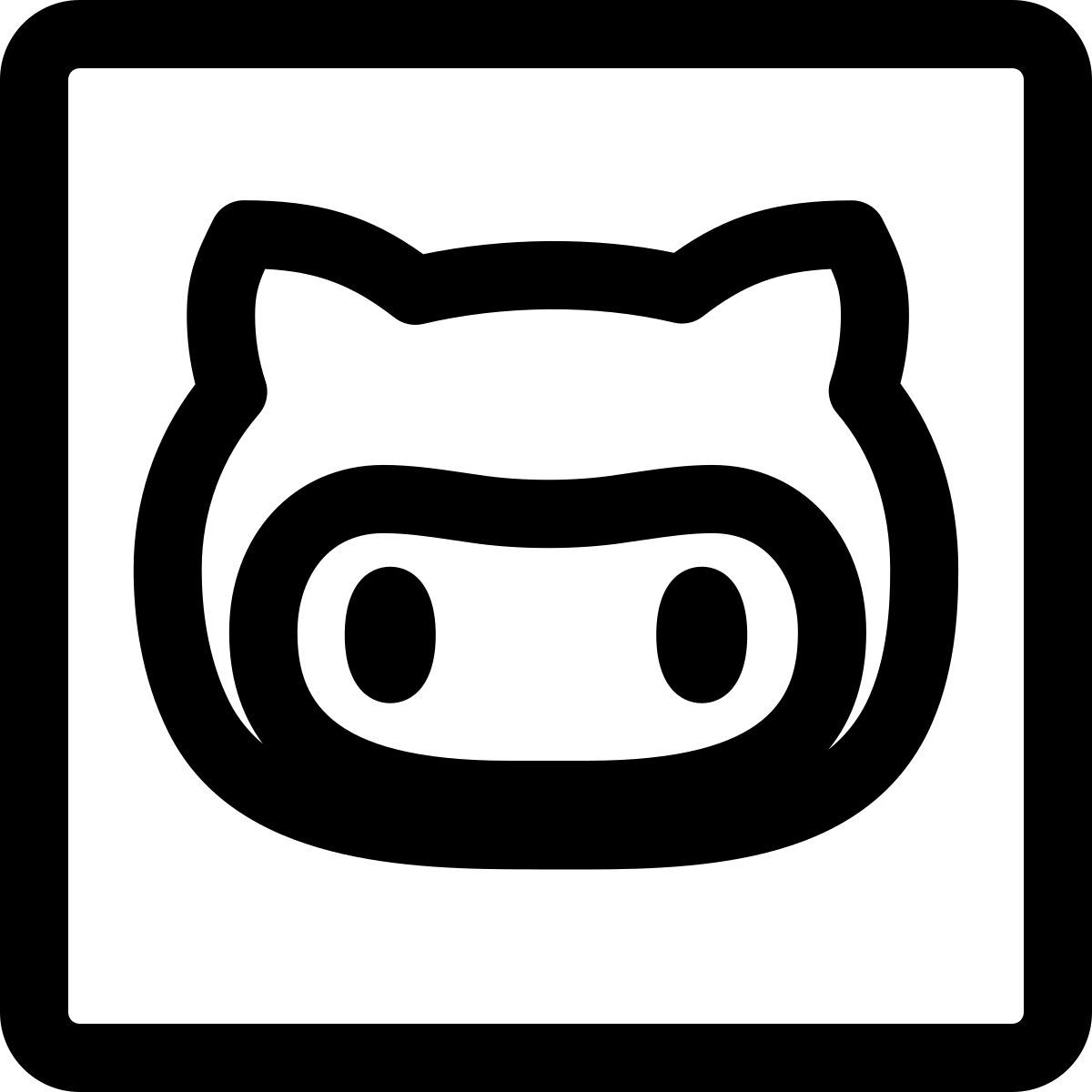 github의 icon