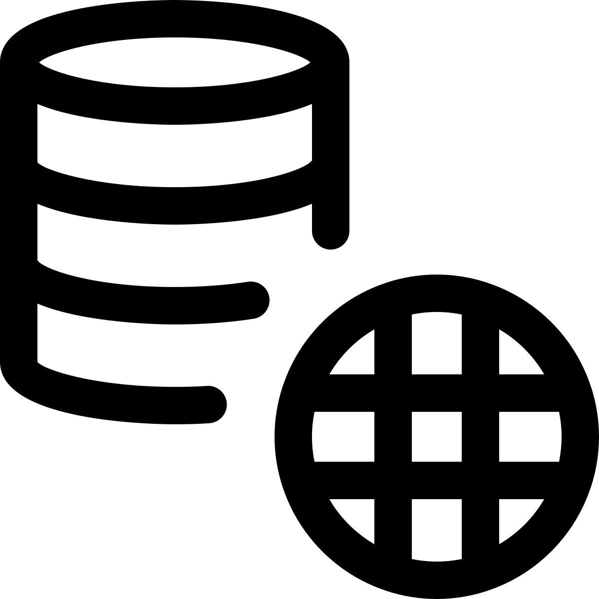 online database icon