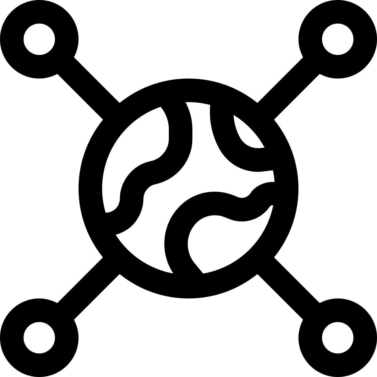 global network icon
