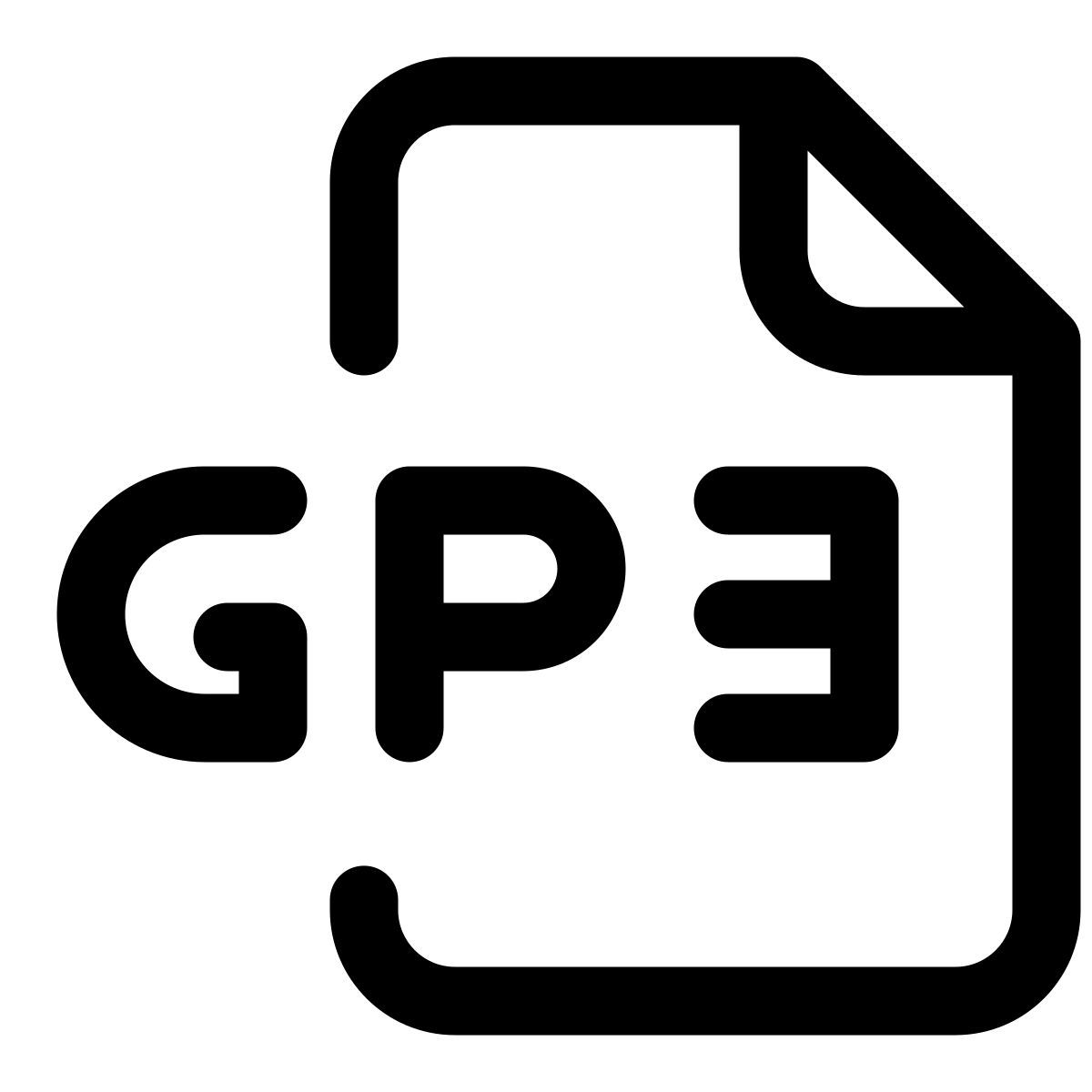 gp3 file icon