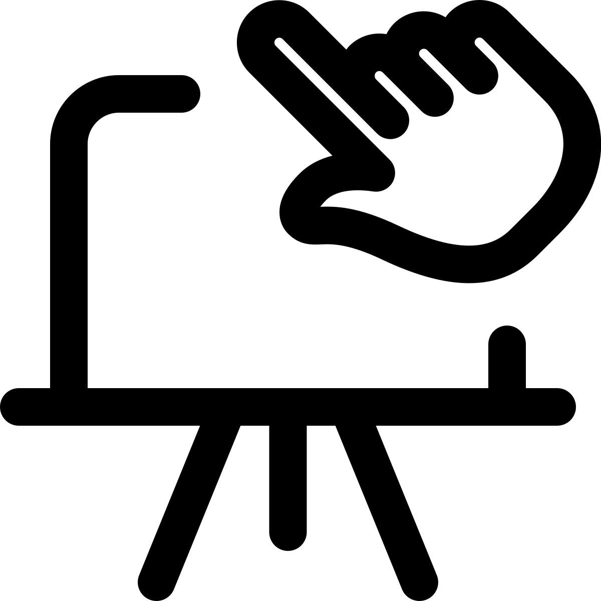 tableau interactif à écran tactile icon