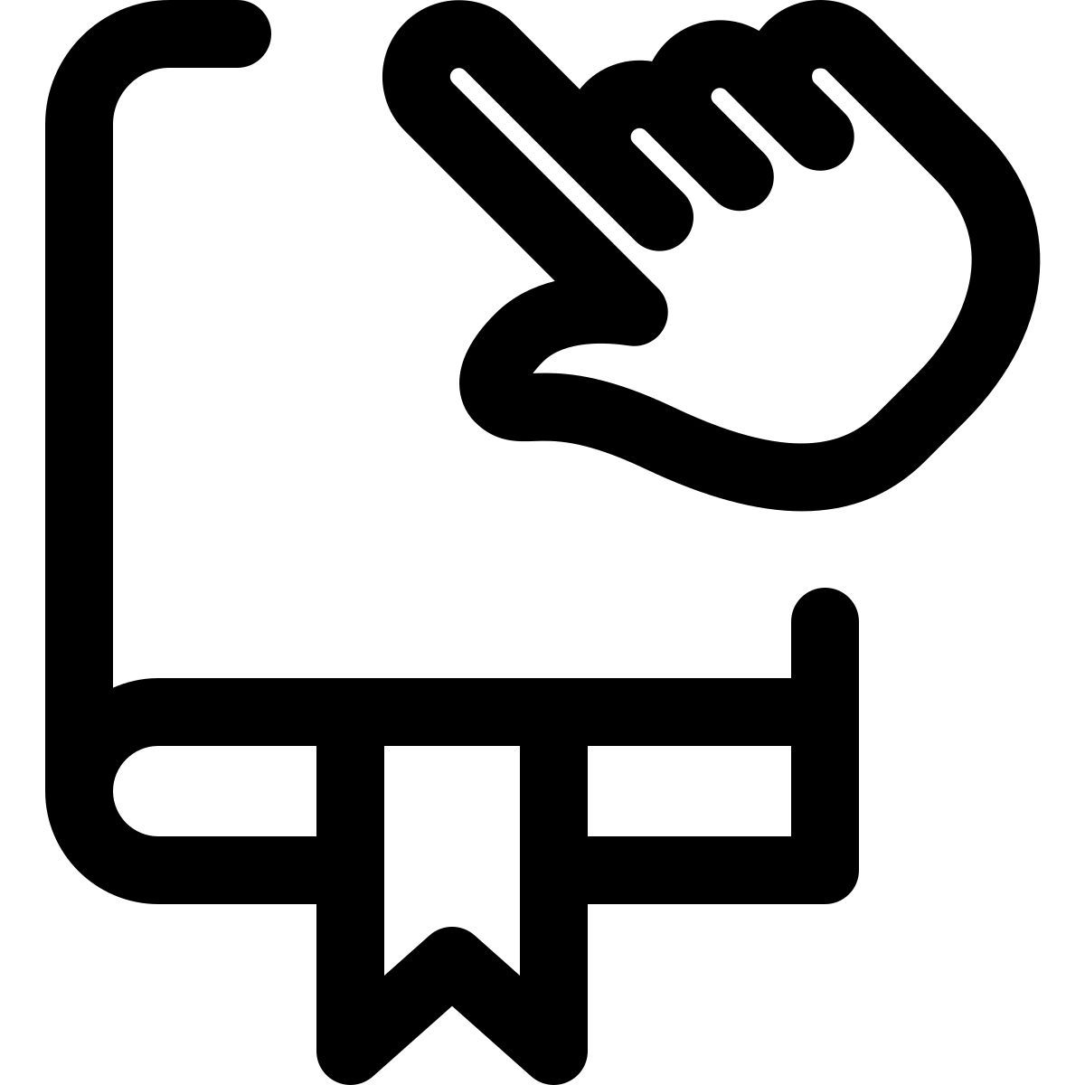 interactive book icon