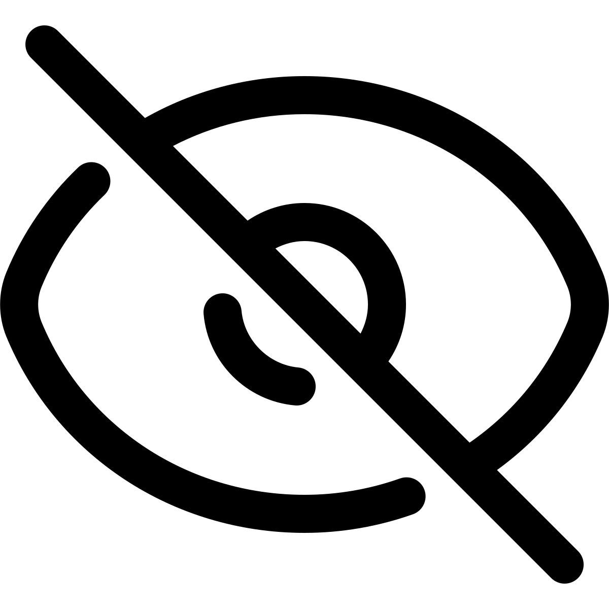 hide icon