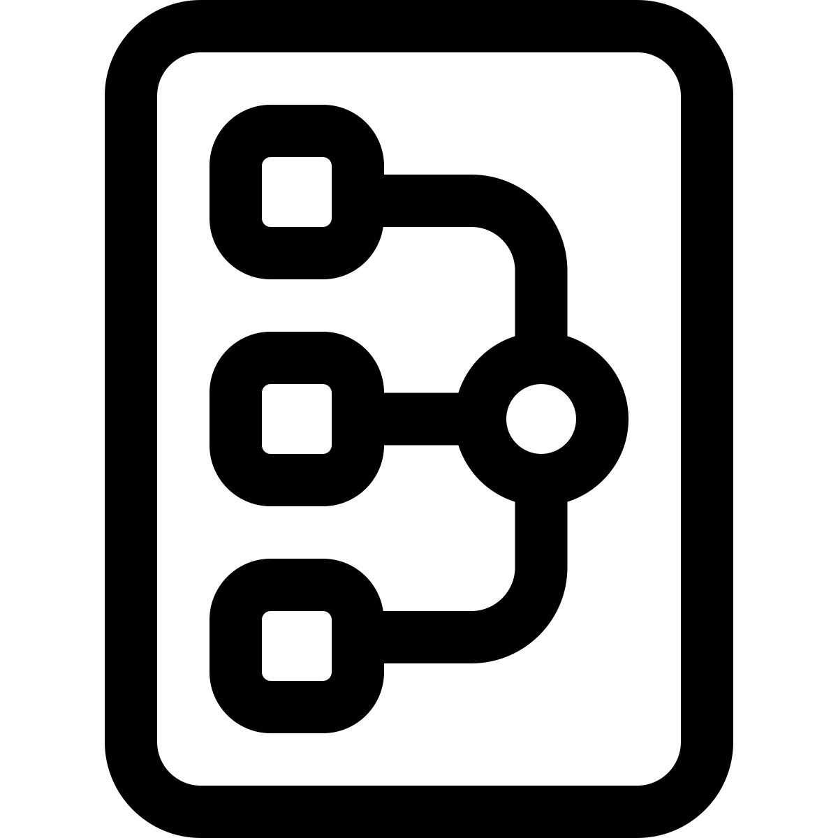 página de fluxograma icon