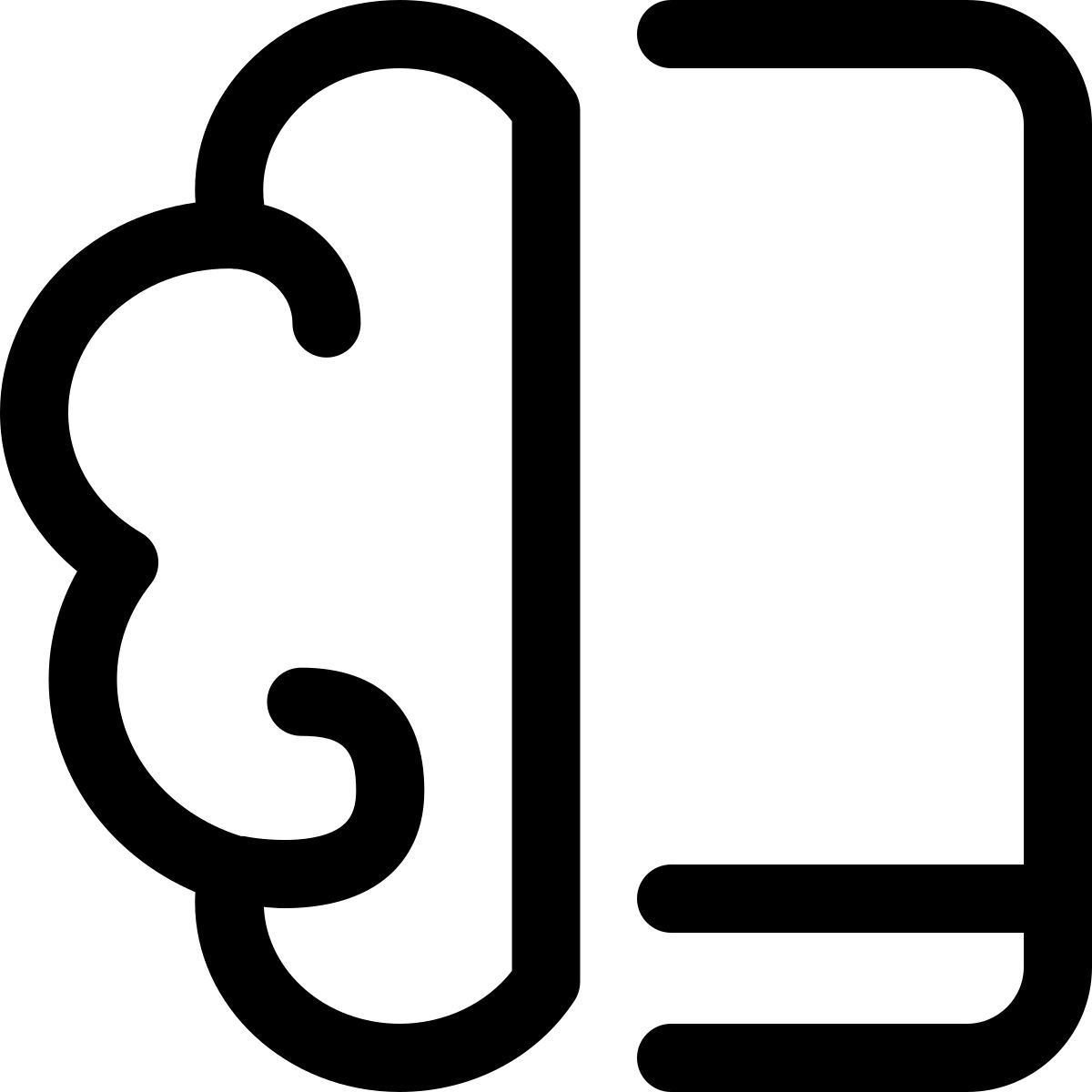 mobile brain icon