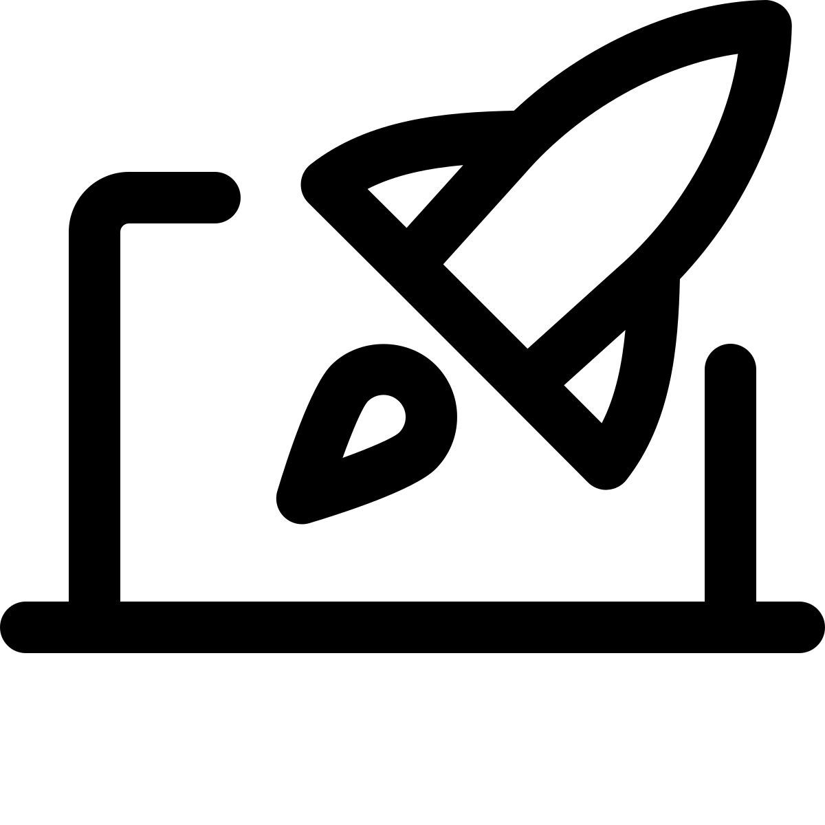 fast laptop icon