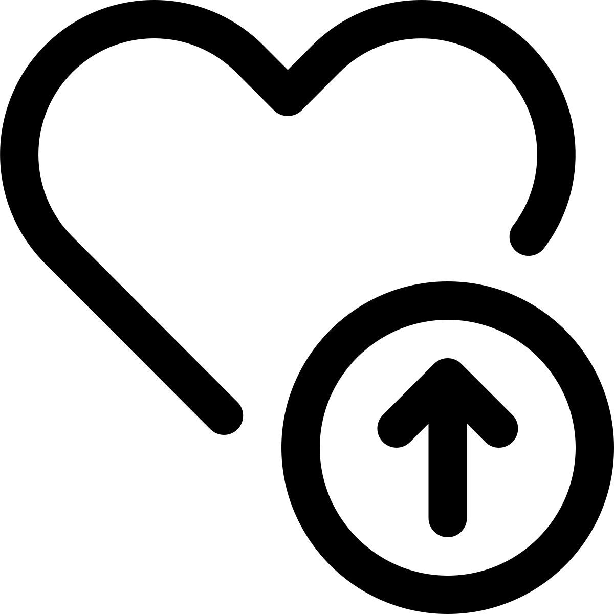 heart rate up icon