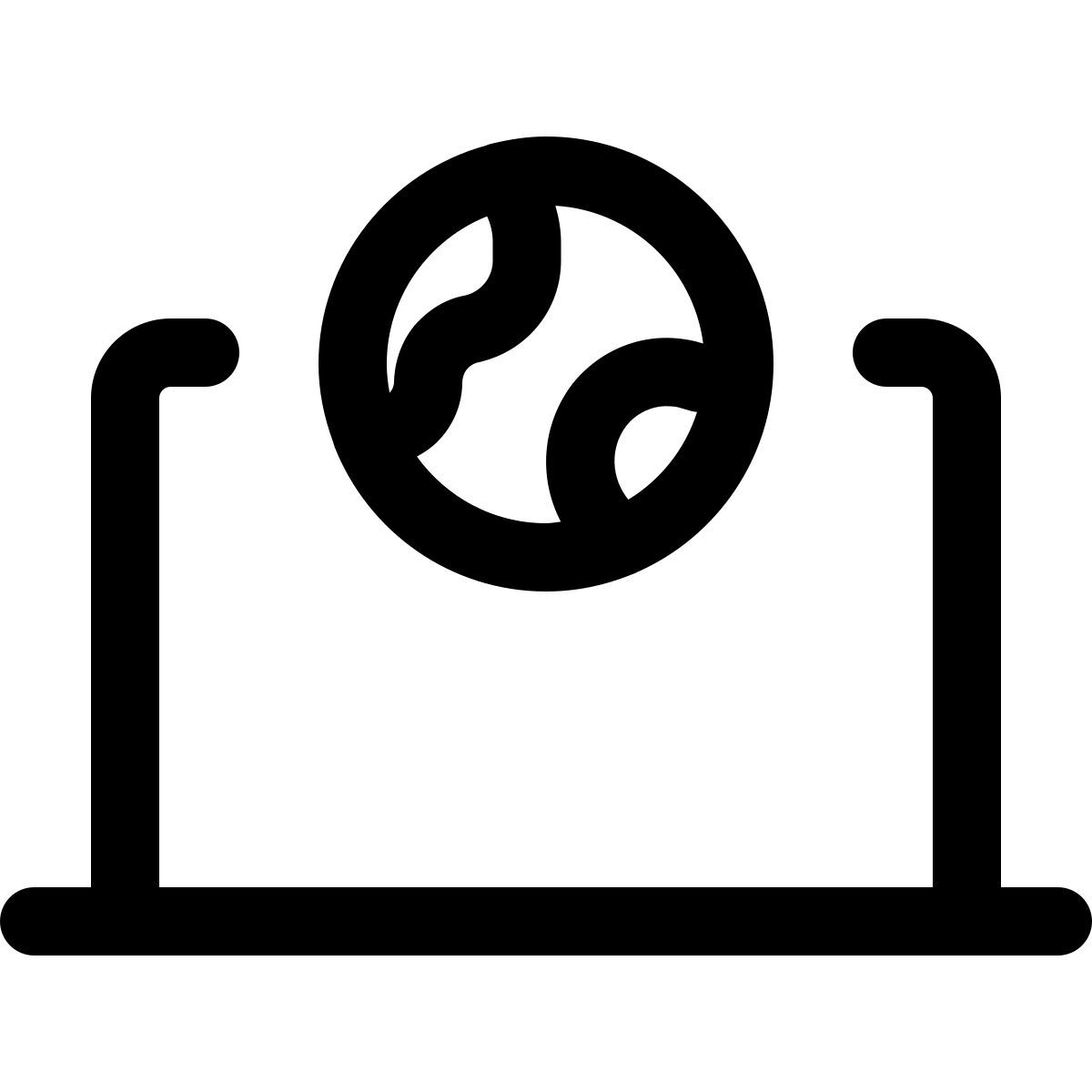 Laptop-Internet icon