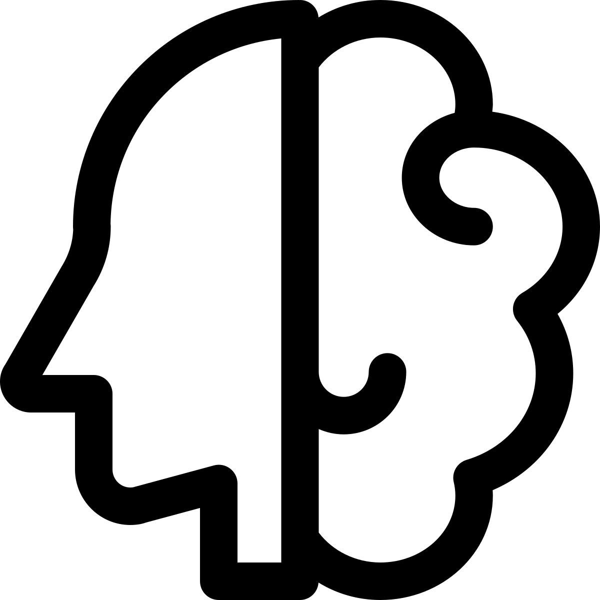 human brain icon