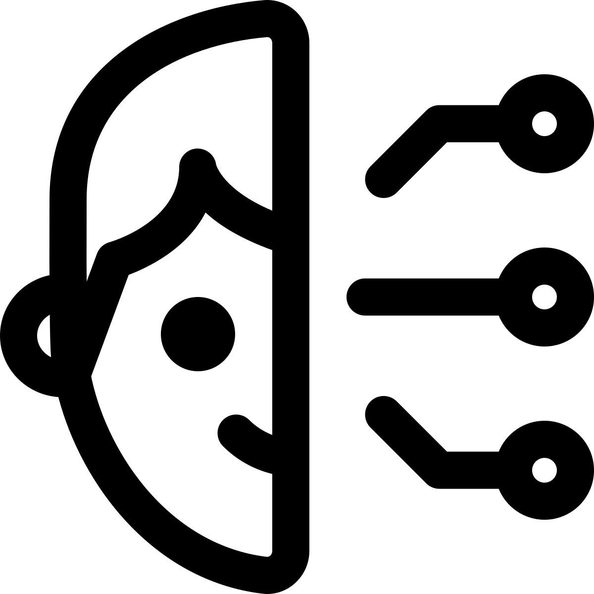 interacción humano ia icon