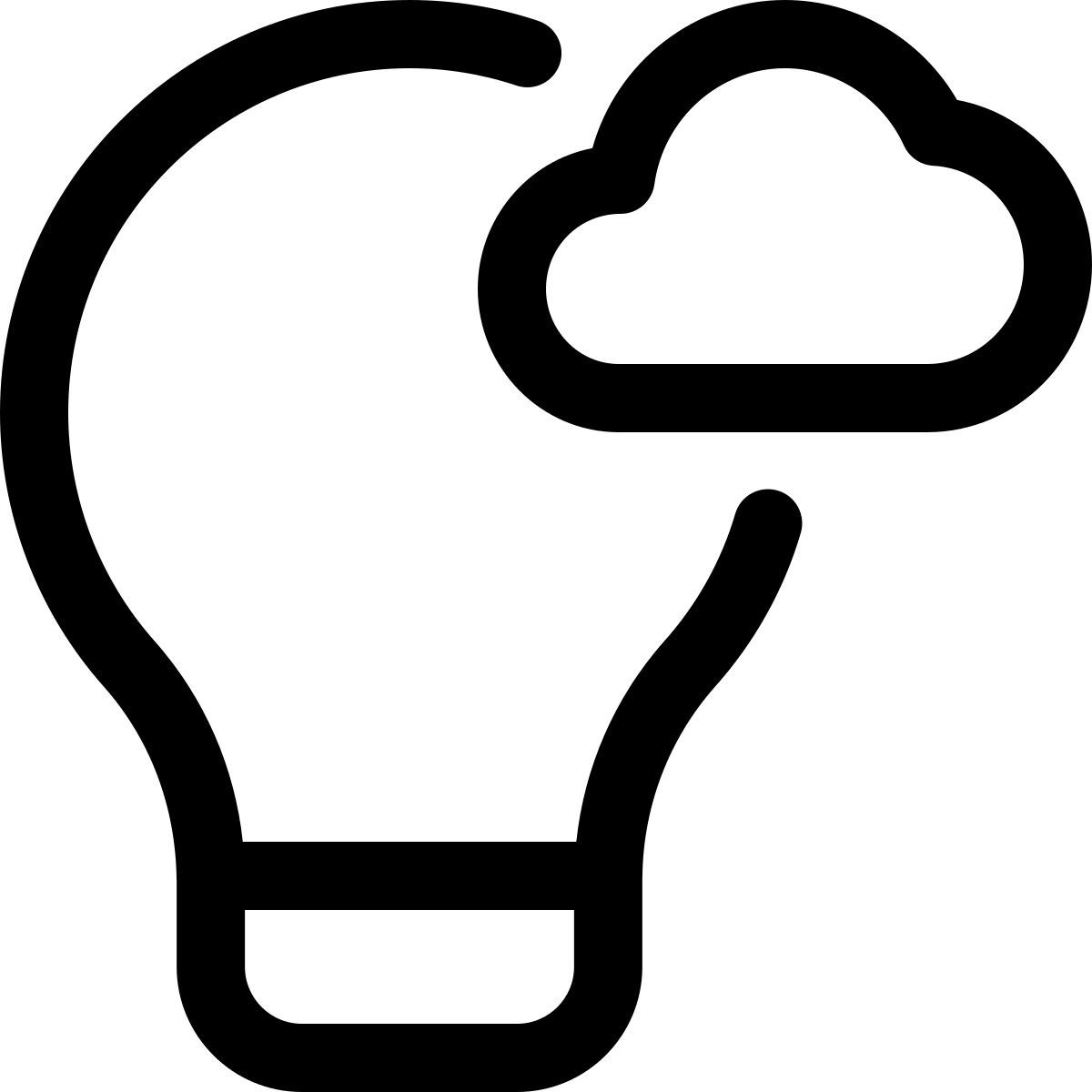 cloud idea icon