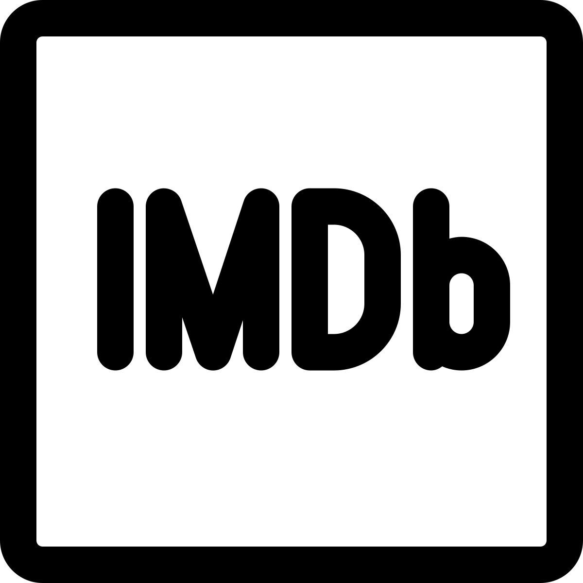 external imdb eine online datenbank mit informationen zu filmen und fernsehprogrammen logo regular tal revivo icon