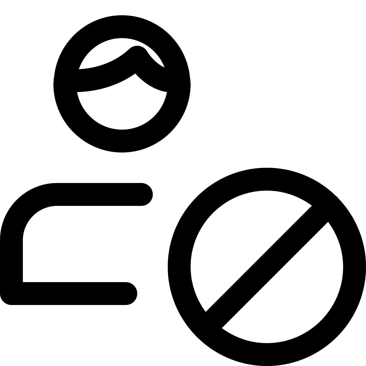 candidato rechazado icon