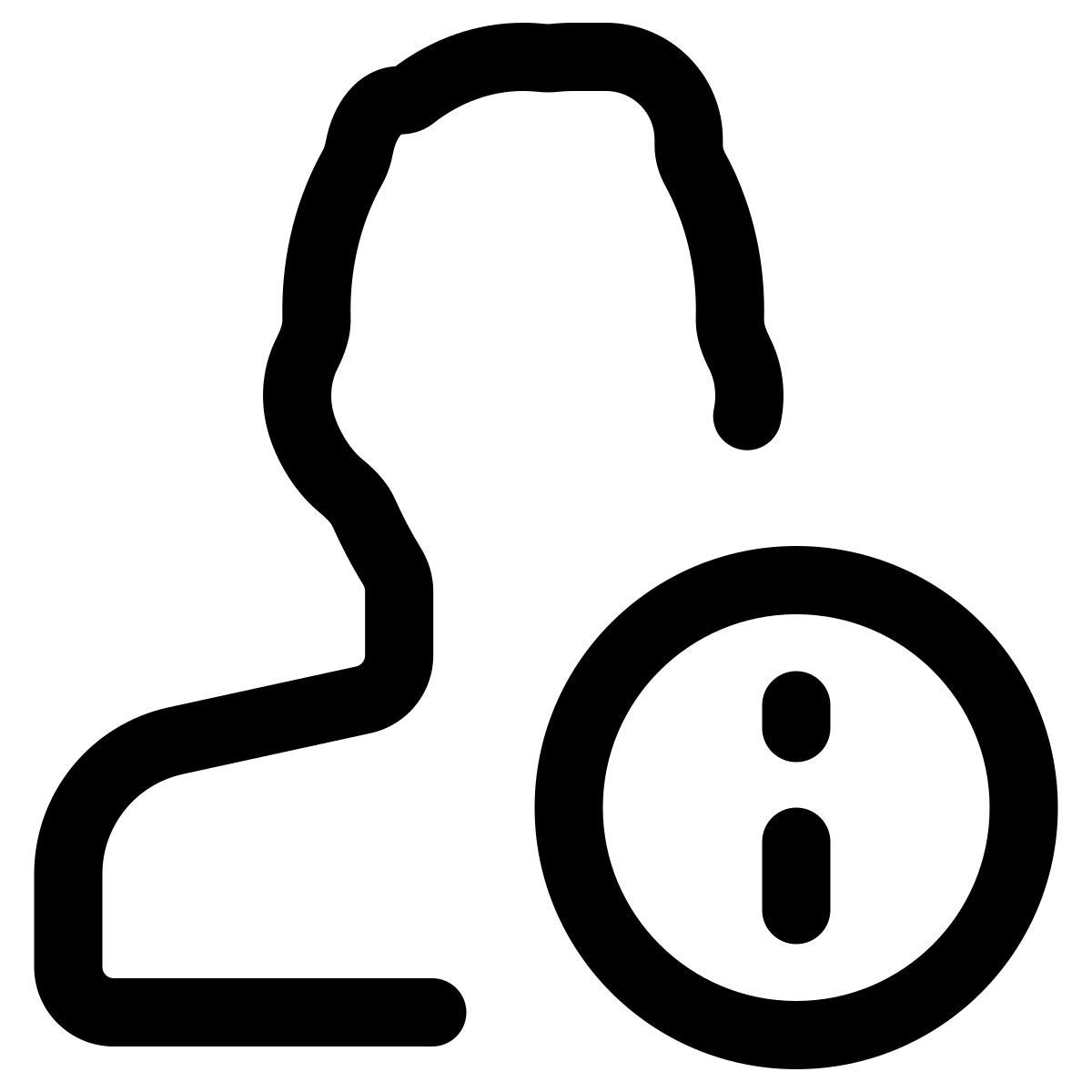 user information icon