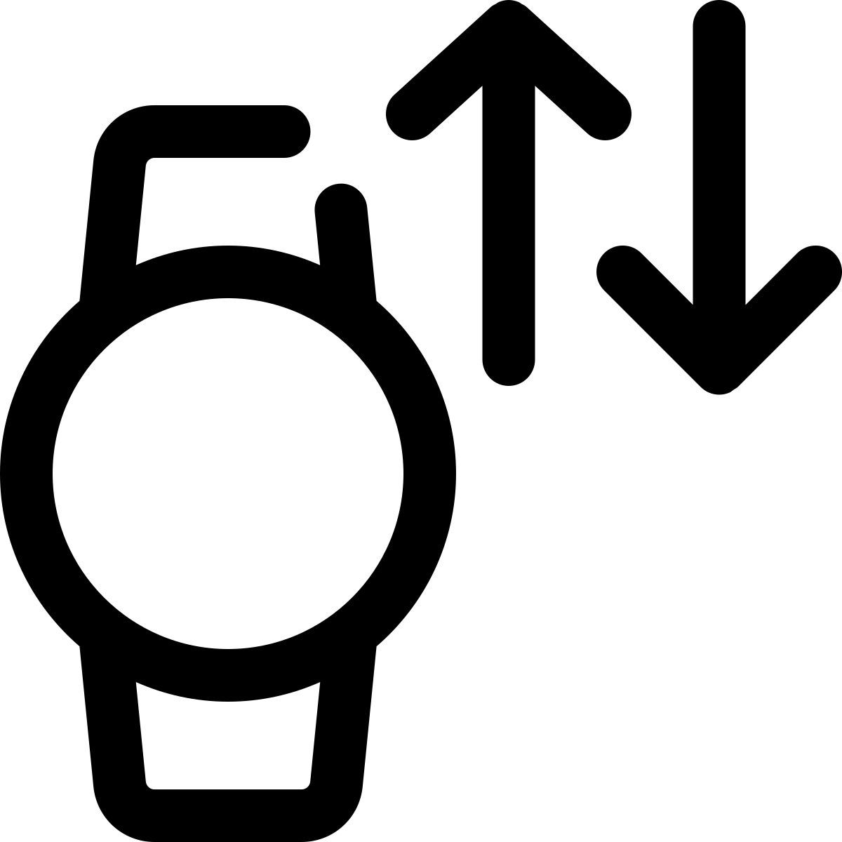 scambio dati smartwatch icon