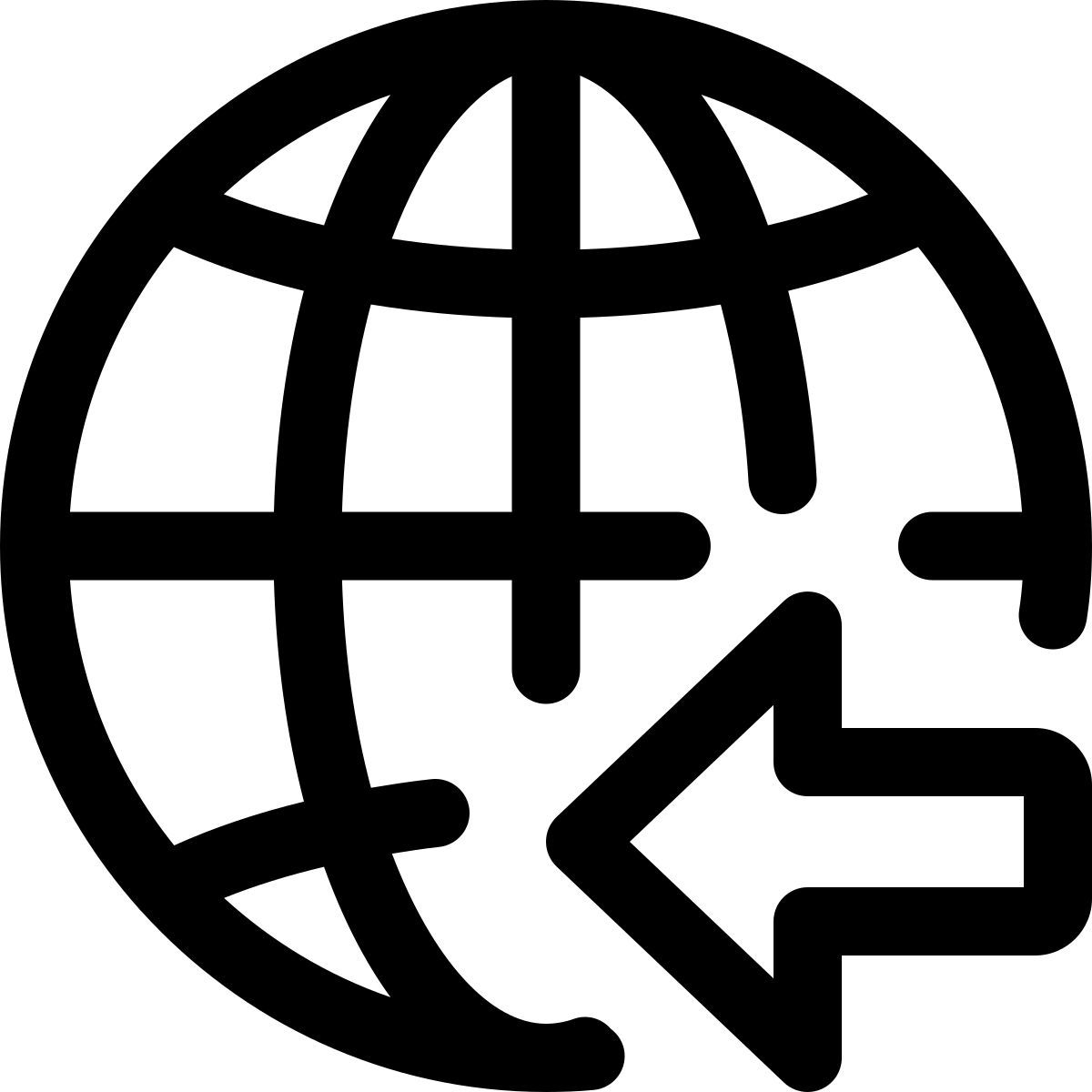 previous web page icon