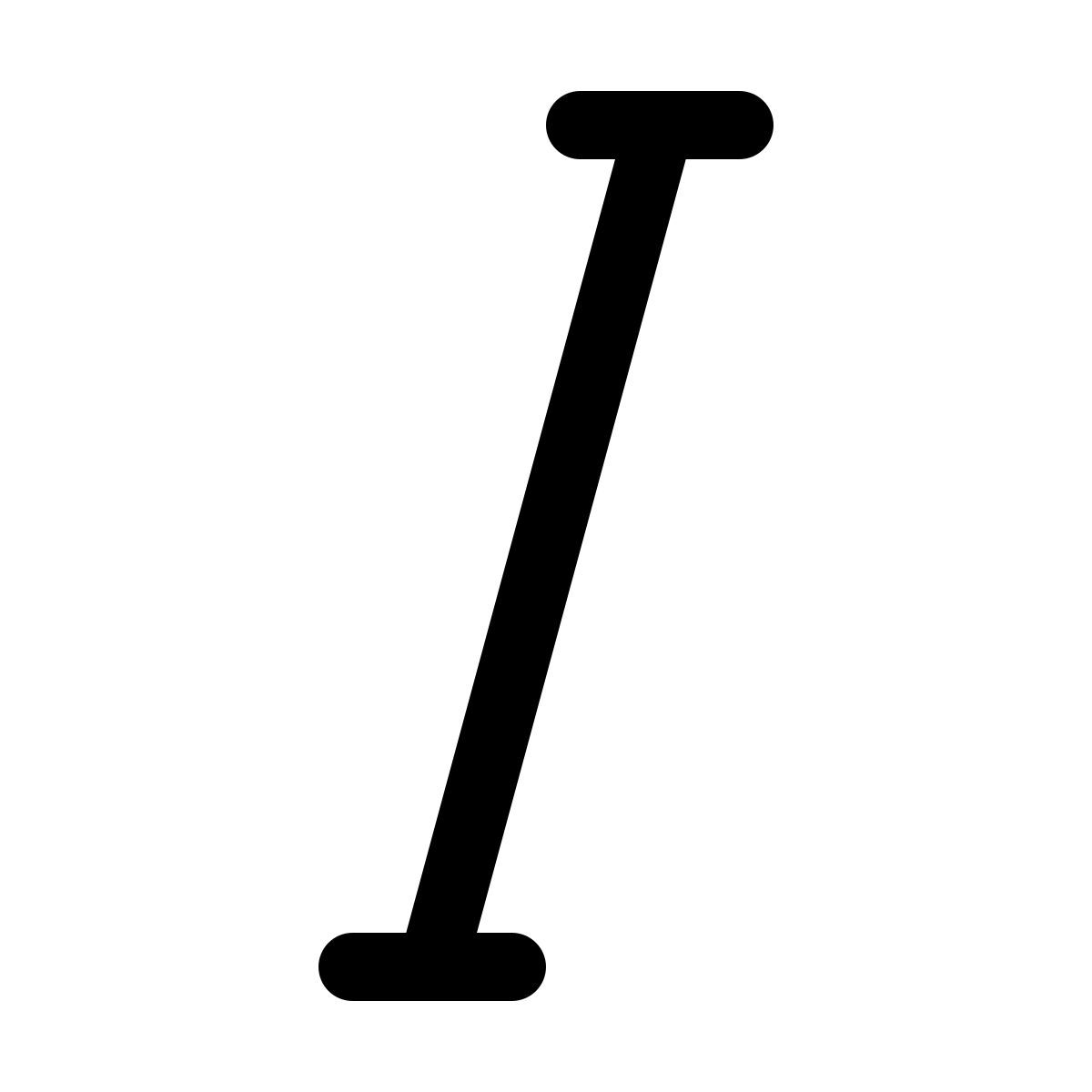italics icon