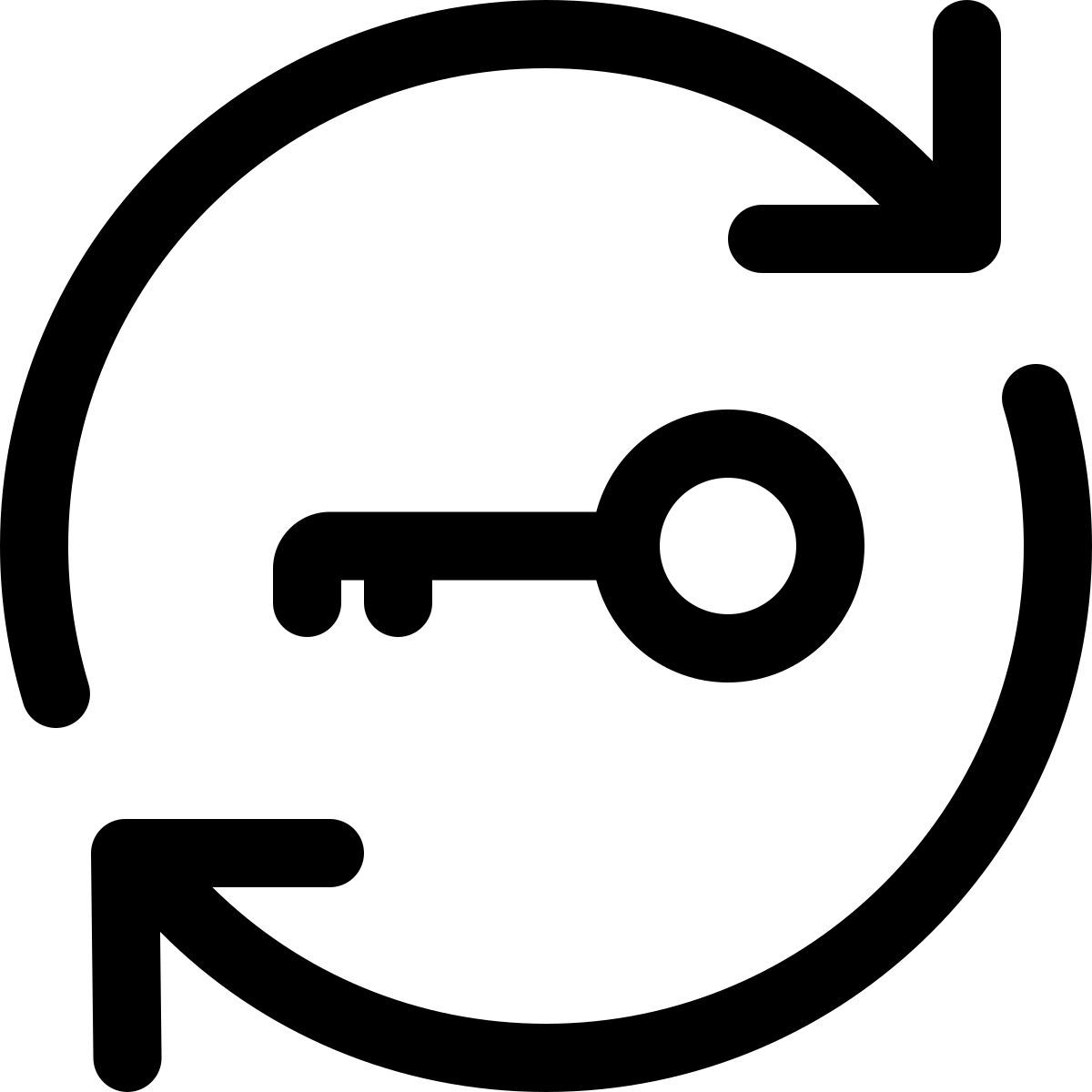 Synchronisation cryptée icon