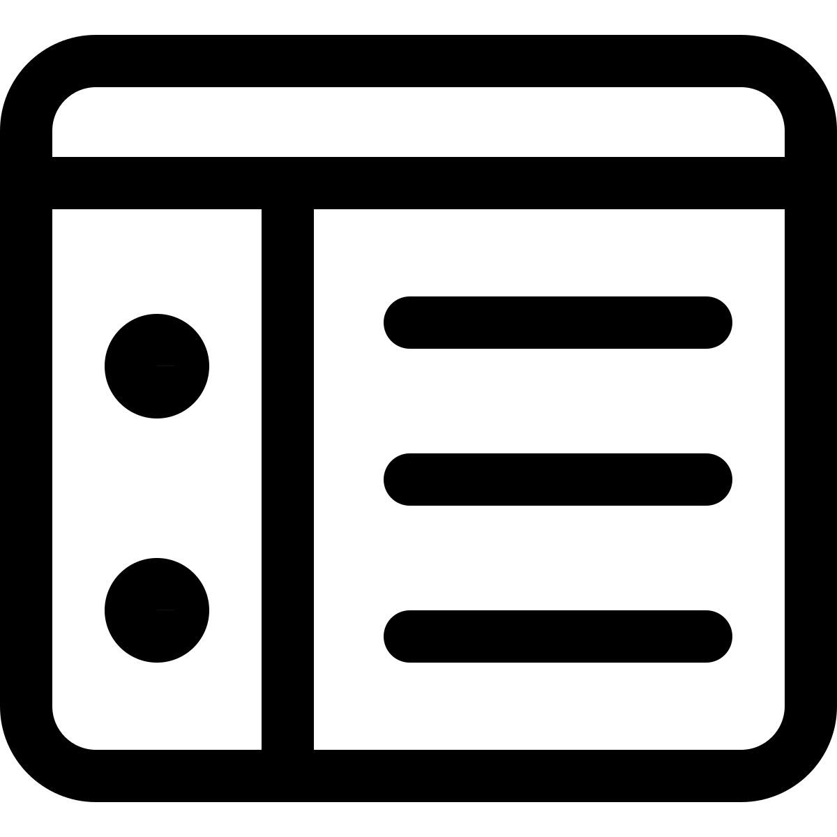 modelo de página da web icon