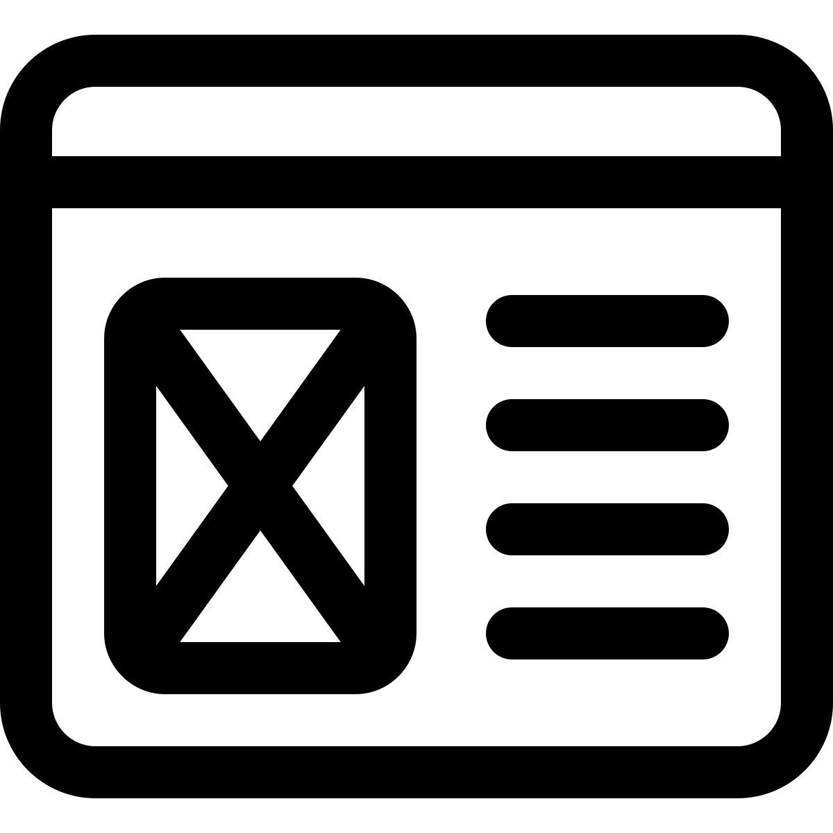 웹 페이지 레이아웃 icon