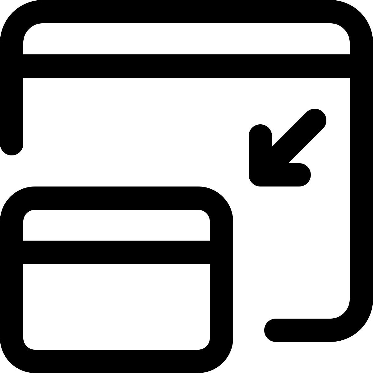 minimize window icon